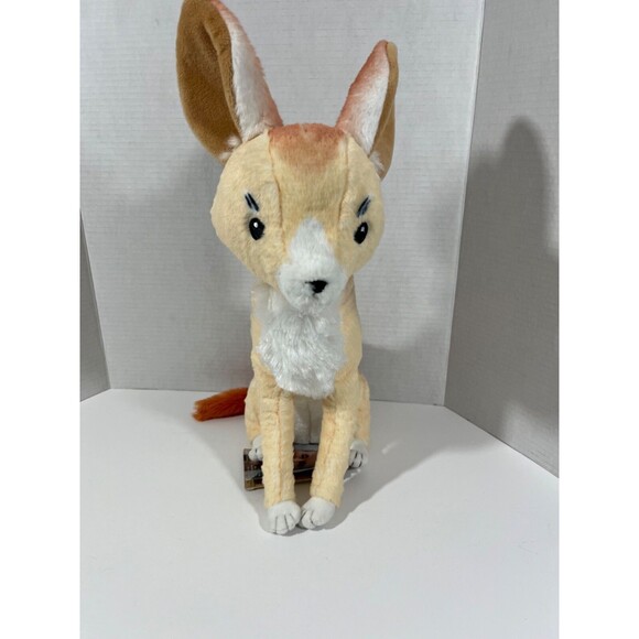 NWT Jane Goodall Institute Anza the Fennec Fox plush stuffed animal 17 in tall - Picture 1 of 10